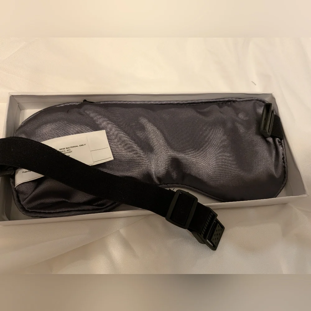 BlanQuil Dream Shades Weighed Eye Mask Sleep Mask Grey